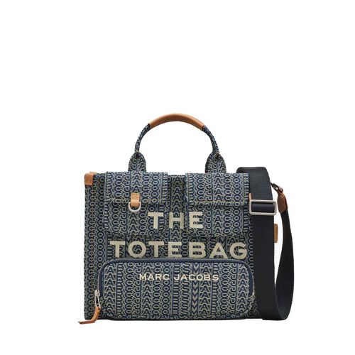 MARC JACOBS The Cargo Monogram Denim Medium Tote Bag